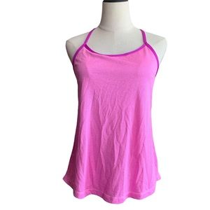 Zella Striped Pink Workout Tank